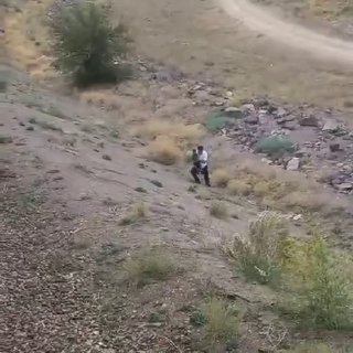 Машинист в Казахстане спас потерявшегося в степи ребенка