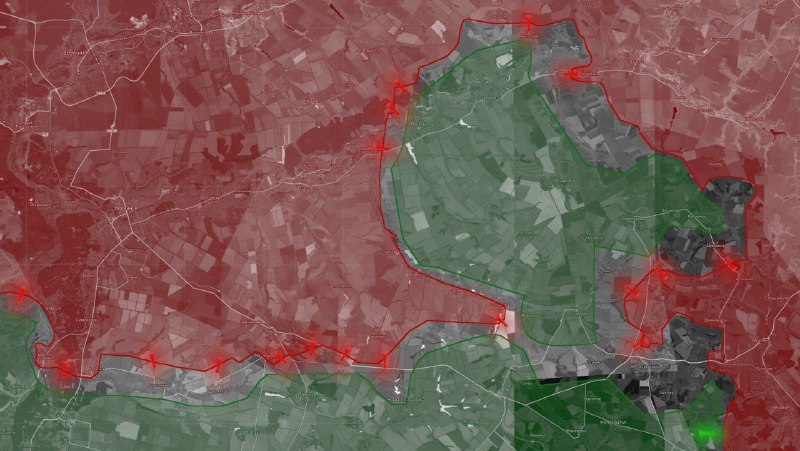 Продвижение российских войск на Южно-Слобожанском направлении и заявления об окружении на Бурлукском участке