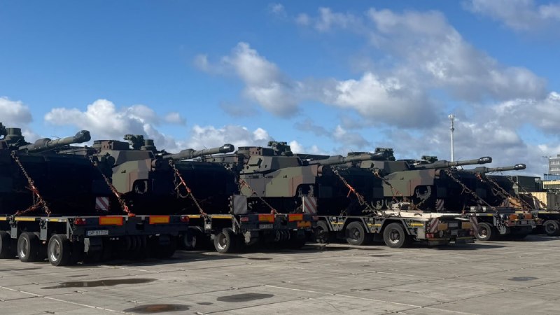 Польша получила очередную партию танков M1A2 SEPv3