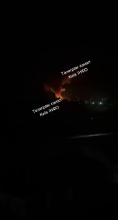 Борисполь под огнем: после прилётов вспыхнул пожар