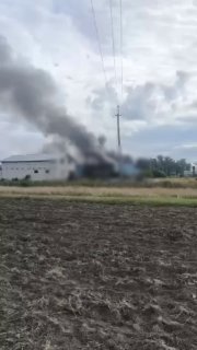 Уничтожение запасов McDonald’s на складах под Киевом в результате пожара
