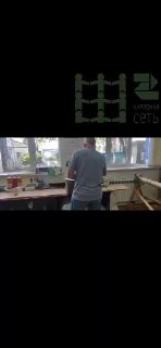 Процесс изготовления маскировочных сетей в Ростовском отделении «Народной Сети»