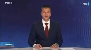 Сербское телевидение из Воеводины извинилось перед зрителями в прямом эфире