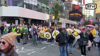 В Нью-Йорке начались массовые протесты против Дональда Трампа
