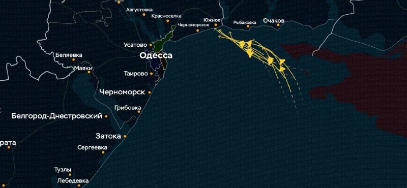 Атака на порт Южный в Одесской области