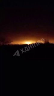 Прилет и пожар в Днепропетровской области