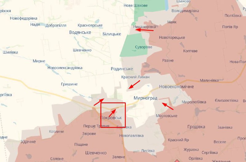 Ситуация в районе Красноармейска: заявления о сдаче опровергаются