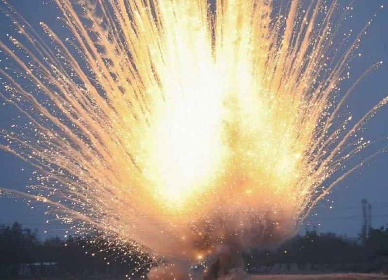 Опасность горения белого фосфора