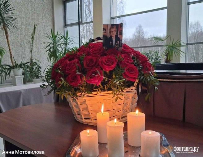 В Петербурге простились с последней блокадницей Ниной Сахарновой