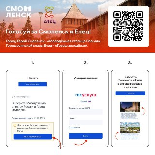 Смоленск и Елец борются за звание молодежной столицы России