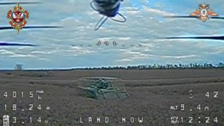 Российский дрон уничтожил бронетранспортер НАТО на Украине