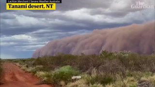 Песчаная буря обрушилась на шахту в Австралии