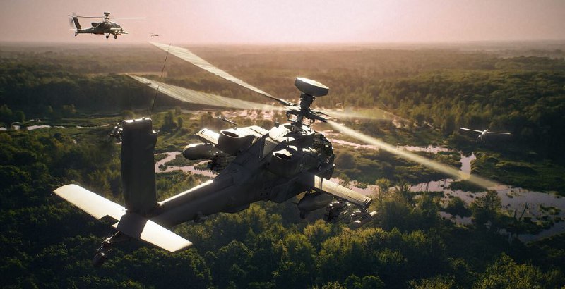 Вертолеты Apache успешно противодействуют беспилотникам на учениях в США